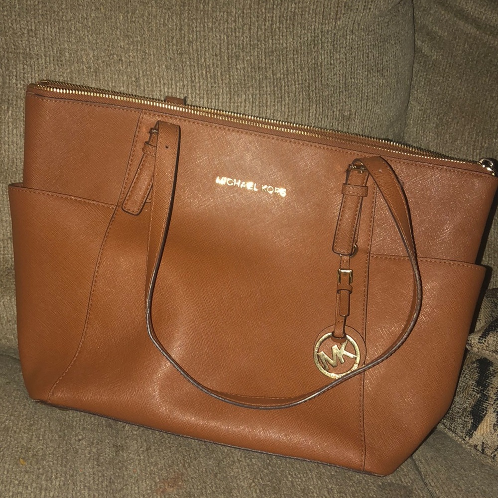 Great Condition Brown Michael Kors Tote Purse
